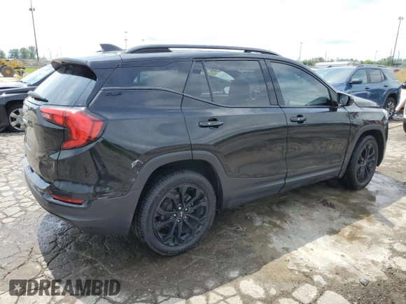 2020 GMC Terrain SLE with VIN 3GKALMEV2LL172632, listed as a Copart auction lot 61428865 with Not provided miles and Salvage title. Bid and sale history available at DreamBid. Image 3.
