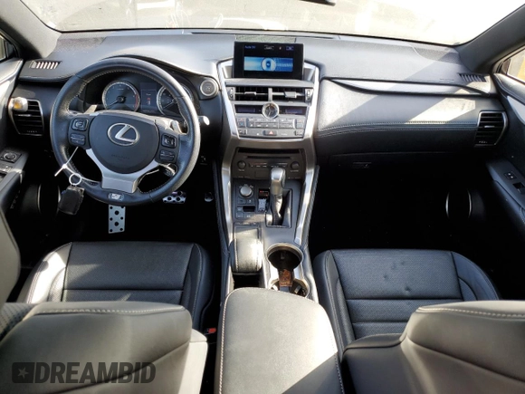2016 Lexus NX 200t with VIN JTJBARBZ3G2055317, listed as a Copart auction lot 68187232 with 23,431 mi miles. Bid and sale history available at carsss.com. Image 8.
