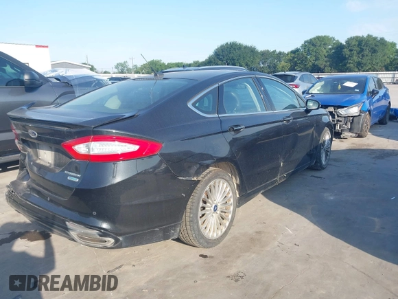2014 Ford Fusion Titanium with VIN 3FA6P0K94ER115795, listed as a IAAI auction lot 42230295 with 266,277 mi miles and . Bid and sale history available at DreamBid. Image 4.