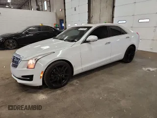 2017 Cadillac ATS Luxury AWD z VIN 1G6AH5RX1H0127090, wystawiony jako Copart lot #59391945 z przebiegiem 101 670 mil mil oraz Szkoda całkowita • Salvage title. Historia ofert i sprzedaży dostępna na DreamBid. Obrazek 1.