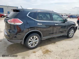 2016 Nissan Rogue S with VIN KNMAT2MT2GP595138, listed as a Copart auction lot 50415655 with 89,929 mi miles and Salvage Title. Bid and sale history available at carsss.com. Image 3.