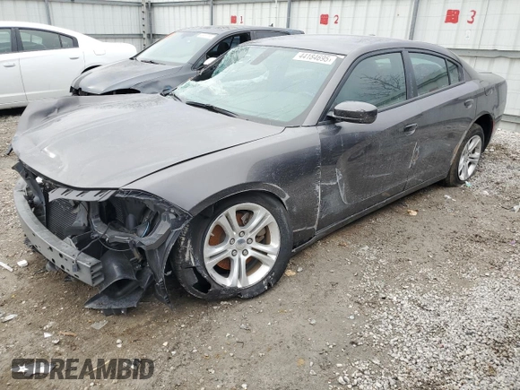 2022 Dodge Charger SXT with VIN 2C3CDXBG1NH255428, listed as a Copart auction lot 44184695 with 50,406 mi miles and Non Repairable. Bid and sale history available at DreamBid. Image 1.
