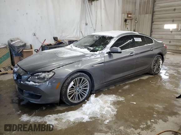 2014 BMW 6 Series 650i xDrive z VIN WBA6B4C59ED099398, wystawiony jako Copart lot #42305515 z przebiegiem 111 156 mil mil oraz Czysty tytuł • Clean title. Historia ofert i sprzedaży dostępna na DreamBid. Obrazek 1.