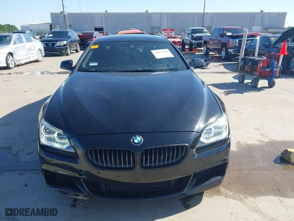 2014 BMW 6 Series 650i with VIN WBA6B2C55ED129419, listed as a IAAI auction lot 39061341 with 68,790 mi miles. Bid and sale history available at carsss.com. Image 12.