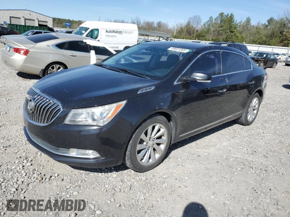 2015 Buick LaCrosse Premium I with VIN 1G4GD5G30FF231448, listed as a Copart auction lot 49831065 with 186,580 mi miles and Salvage Title. Bid and sale history available at carsss.com. Image 1.