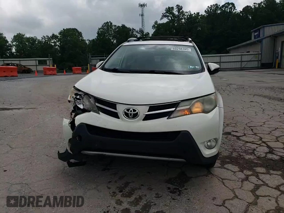2013 Toyota RAV4 XLE z VIN JTMRFREV0DD006555, wystawiony jako Copart lot #60250705 z przebiegiem 200 084 mil mil oraz Szkoda całkowita • Salvage title. Historia ofert i sprzedaży dostępna na DreamBid. Obrazek 14.