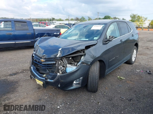2019 Chevrolet Equinox LT with VIN 2GNAXKEVXK6300436, listed as a IAAI auction lot 40480156 with 64,365 mi miles and . Bid and sale history available at carsss.com. Image 2.