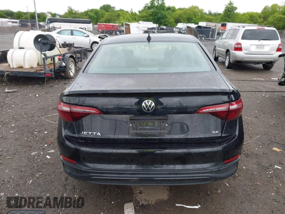 2023 Volkswagen Jetta SE with VIN 3VW7M7BUXPM038075, listed as a IAAI auction lot 42314234 with 19,490 mi miles and . Bid and sale history available at DreamBid. Image 16.