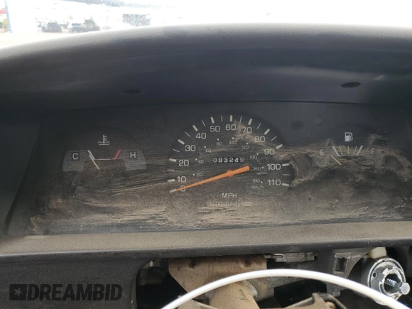 1994 Toyota Pickup with VIN JT4RN81A8R5188619, listed as a Copart auction lot 49280525 with 93,249 mi miles and Salvage title. Bid and sale history available at DreamBid. Image 9.