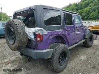2018 Jeep Wrangler JK Unlimited Sport S with VIN 1C4BJWDG7JL882381, listed as a Copart auction lot 62986194 with 97,107 mi miles and Salvage Title. Bid and sale history available at carsss.com. Image 3.