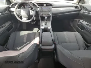 2017 Honda Civic LX with VIN 19XFC2F50HE229037, listed as a Copart auction lot 49122595 with 160,756 mi miles and Salvage Title. Bid and sale history available at DreamBid. Image 8.