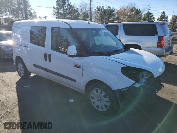 2017 Ram ProMaster City Cargo Van Tradesman SLT with VIN ZFBERFBB5H6E54787, listed as a Copart auction lot 86923524 with 67,074 mi miles and Salvage Title. Bid and sale history available at carsss.com. Image 4.