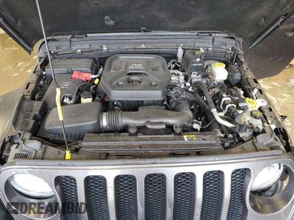 2018 Jeep Wrangler Unlimited Sport S с VIN 1C4HJXDN8JW190448, выставлен на аукционе Copart как лот 57250025 с пробегом 107 733 миль миль и На запчасти • Non repairable. История ставок и продаж доступна на DreamBid. Изображение 12.