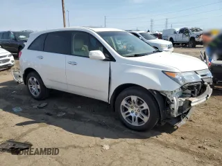 2007 Acura MDX with VIN 2HNYD28207H502578, listed as a Copart auction lot 48780665 with 179,565 mi miles and Clean Title. Bid and sale history available at carsss.com. Image 4.