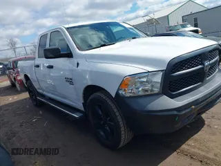 2019 Ram 1500 Tradesman z VIN 1C6RR7FG3KS545540, wystawiony jako IAAI lot #41739721 z przebiegiem 120 513 mil mil oraz . Historia ofert i sprzedaży dostępna na DreamBid. Obrazek 1.