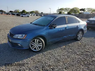 2017 Volkswagen Jetta SEL z VIN 3VWL17AJ6HM402590, wystawiony jako Copart lot #54750005 z przebiegiem 60 509 mil mil oraz Szkoda całkowita • Salvage title. Historia ofert i sprzedaży dostępna na DreamBid. Obrazek 1.