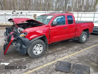 2019 Toyota Tacoma SR with VIN 5TFSX5ENXKX064059, listed as a IAAI auction lot 40901024 with 108,527 mi miles and . Bid and sale history available at DreamBid. Image 2.