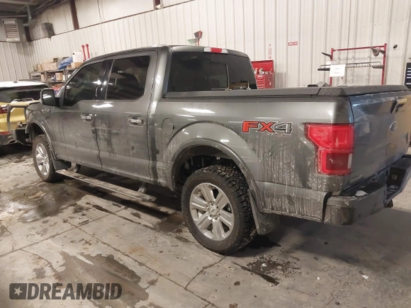2020 Ford F-150 XL with VIN 1FTEW1E46LFC05572, listed as a IAAI auction lot 41611304 with 150,106 mi miles and . Bid and sale history available at DreamBid. Image 3.
