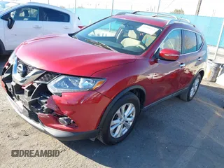 2015 Nissan Rogue S with VIN 5N1AT2MT1FC770397, listed as a IAAI auction lot 41599455 with 84,637 mi miles. Bid and sale history available at carsss.com. Image 17.