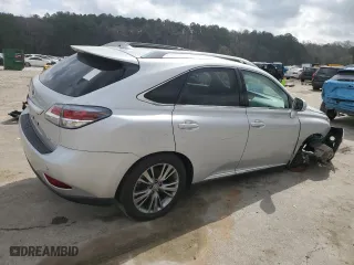 2014 Lexus RX 350 with VIN 2T2ZK1BAXEC149019, listed as a Copart auction lot 48789735 with 47,800 mi miles and Salvage Title. Bid and sale history available at carsss.com. Image 3.