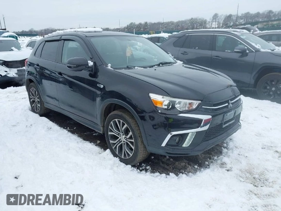2018 Mitsubishi Outlander Sport SE 2.4 with VIN JA4AR3AW7JZ012197, listed as a IAAI auction lot 41523594 with 73,841 mi miles. Bid and sale history available at carsss.com. Image 1.