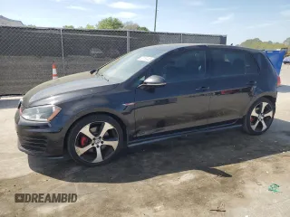 2016 Volkswagen Golf GTI S with VIN 3VW5T7AU5GM024726, listed as a Copart auction lot 88150435 with 171,675 mi miles and Salvage Title. Bid and sale history available at carsss.com. Image 1.