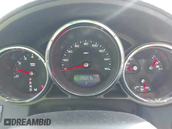2012 Cadillac CTS with VIN 1G6DC5E52C0116625, listed as a IAAI auction lot 41887281 with 109,884 mi miles and . Bid and sale history available at DreamBid. Image 7.