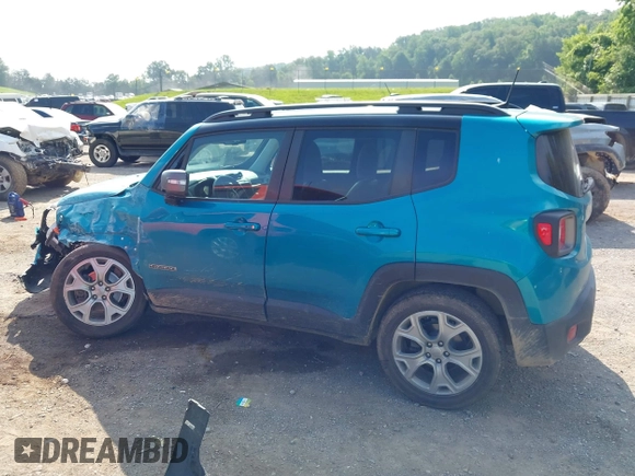 2020 Jeep Renegade Limited with VIN ZACNJAD18LPL69647, listed as a IAAI auction lot 42435120 with 62,767 mi miles and . Bid and sale history available at DreamBid. Image 14.