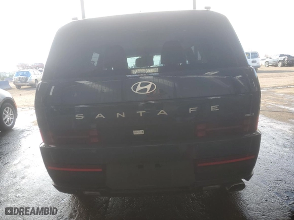 2025 Hyundai Santa Fe SEL with VIN 5NMP2DGL5SH078986, listed as a Copart auction lot 48302015 with 7,383 mi miles and Clean Title. Bid and sale history available at carsss.com. Image 6.