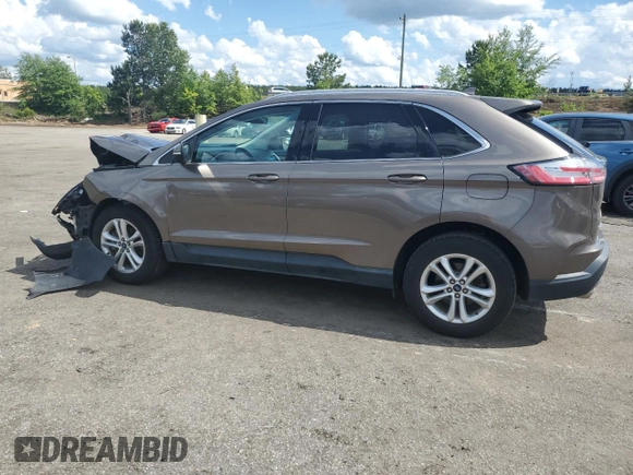 2019 Ford Edge SEL z VIN 2FMPK3J98KBB59420, wystawiony jako Copart lot #55733465 z przebiegiem 55 132 mil mil oraz Szkoda całkowita • Salvage title. Historia ofert i sprzedaży dostępna na DreamBid. Obrazek 2.
