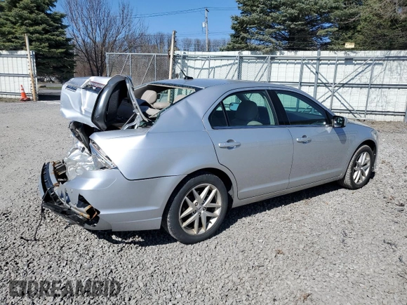2012 Ford Fusion SEL with VIN 3FAHP0JG7CR173454, listed as a Copart auction lot 53687285 with 110,203 mi miles and Salvage Title. Bid and sale history available at carsss.com. Image 3.