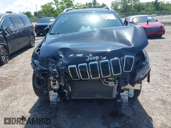 2019 Jeep Cherokee Limited with VIN 1C4PJLDX4KD439914, listed as a IAAI auction lot 42384981 with 52,470 mi miles and . Bid and sale history available at DreamBid. Image 12.