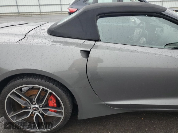 2015 Chevrolet Corvette Z51 2LT with VIN 1G1YK3D71F5117595, listed as a Copart auction lot 56466555 with 66,307 mi miles and Salvage title. Bid and sale history available at DreamBid. Image 10.