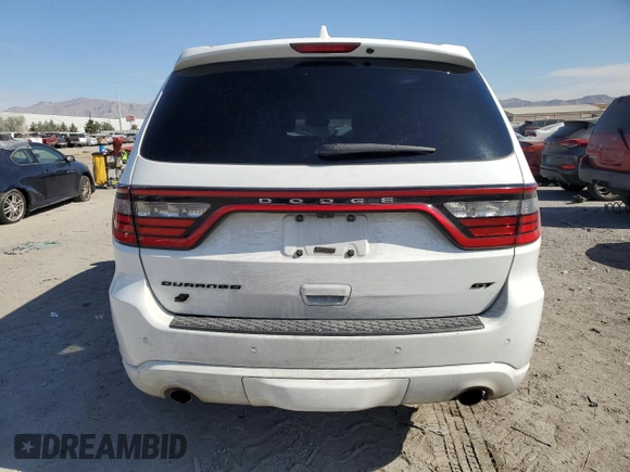 2018 Dodge Durango GT with VIN 1C4RDJDG8JC186914, listed as a Copart auction lot 55268245 with 99,738 mi miles and Salvage title. Bid and sale history available at DreamBid. Image 6.