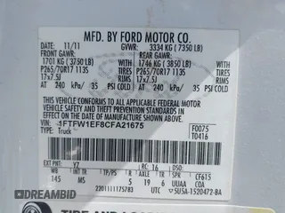 2012 Ford F-150 XL z VIN 1FTFW1EF8CFA21675, wystawiony jako IAAI lot #42772906 z przebiegiem 285 742 mil mil oraz . Historia ofert i sprzedaży dostępna na DreamBid. Obrazek 9.