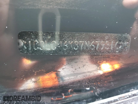 2007 Chrysler Sebring with VIN 1C3LC46K37N679316, listed as a Copart auction lot 57959095 with 146,181 mi miles and Salvage title. Bid and sale history available at DreamBid. Image 12.