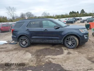 2017 Ford Explorer Sport with VIN 1FM5K8GT7HGC82568, listed as a IAAI auction lot 41705450 with 91,694 mi miles and . Bid and sale history available at carsss.com. Image 14.