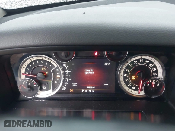 2019 Ram 1500 Classic Warlock with VIN 1C6RR6GTXKS610339, listed as a IAAI auction lot 41141236 with 91,932 mi miles. Bid and sale history available at carsss.com. Image 7.