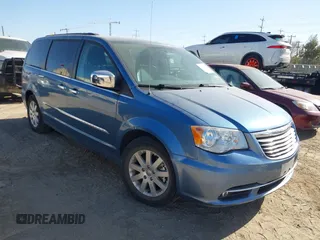 2012 Chrysler Town & Country Touring L with VIN 2C4RC1CG9CR163477, listed as a IAAI auction lot 41214896 with 112,763 mi miles and . Bid and sale history available at DreamBid. Image 1.
