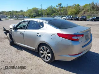 2013 Kia Optima SX with VIN 5XXGR4A66DG182161, listed as a IAAI auction lot 41854763 with 1 mi miles. Bid and sale history available at carsss.com. Image 3.
