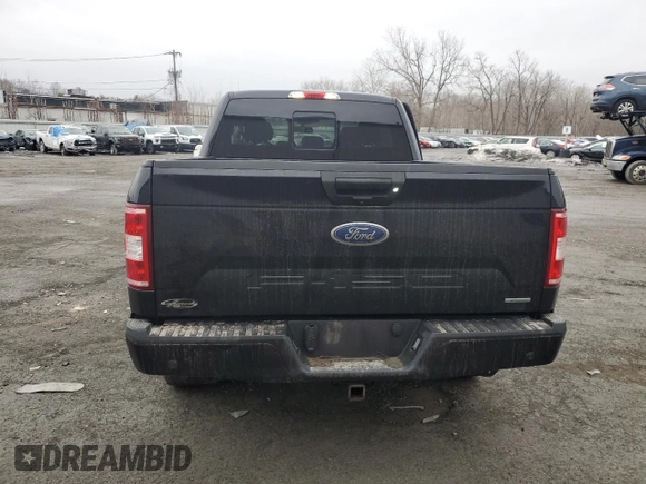 2020 Ford F-150 XL with VIN 1FTFX1E44LFC62080, listed as a Copart auction lot 48001125 with 119,251 mi miles and Salvage Title. Bid and sale history available at carsss.com. Image 6.
