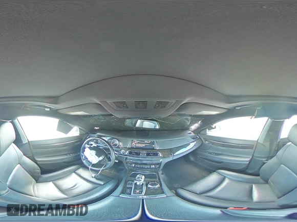 2015 BMW 7 Series 740Li xDrive with VIN WBAYF4C53FGS99173, listed as a Copart auction lot 64185443 with 80,230 mi miles and . Bid and sale history available at DreamBid. Image 13.