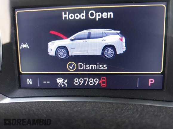 2019 GMC Terrain SLT with VIN 3GKALPEV7KL286366, listed as a IAAI auction lot 41948605 with 89,789 mi miles. Bid and sale history available at carsss.com. Image 16.