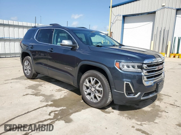 2020 GMC Acadia SLT with VIN 1GKKNMLS5LZ116507, listed as a Copart auction lot 56781845 with 65,238 mi miles and Salvage title. Bid and sale history available at DreamBid. Image 4.
