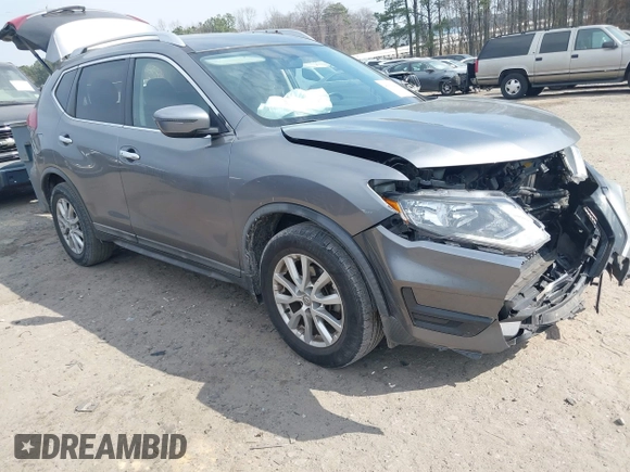 2018 Nissan Rogue S with VIN KNMAT2MT4JP589168, listed as a IAAI auction lot 41681480 with 67,659 mi miles and . Bid and sale history available at carsss.com. Image 1.