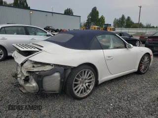 2007 Porsche 911 Carrera S with VIN WP0CB29997S777375, listed as a Copart auction lot 65143554 with 53,525 mi miles and Salvage Title. Bid and sale history available at carsss.com. Image 3.