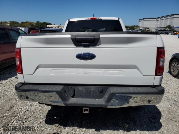 2018 Ford F-150 XL with VIN 1FTFW1E58JKE96352, listed as a Copart auction lot 48501285 with 114,778 mi miles and Salvage Title. Bid and sale history available at carsss.com. Image 6.