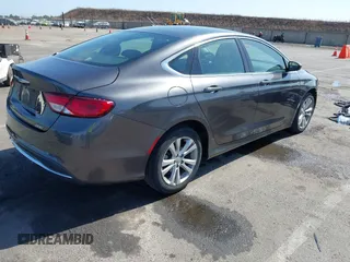 2015 Chrysler 200 Limited with VIN 1C3CCCAB0FN691763, listed as a IAAI auction lot 42498183 with 115,555 mi miles and . Bid and sale history available at DreamBid. Image 4.
