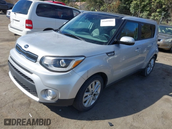 2018 Kia Soul + with VIN KNDJP3A59J7607163, listed as a IAAI auction lot 41689882 with 39,451 mi miles. Bid and sale history available at carsss.com. Image 18.