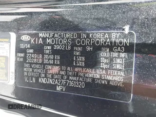 2015 Kia Soul z VIN KNDJN2A27F7161320, wystawiony jako IAAI lot #42480400 z przebiegiem 92 275 mil mil oraz . Historia ofert i sprzedaży dostępna na DreamBid. Obrazek 9.